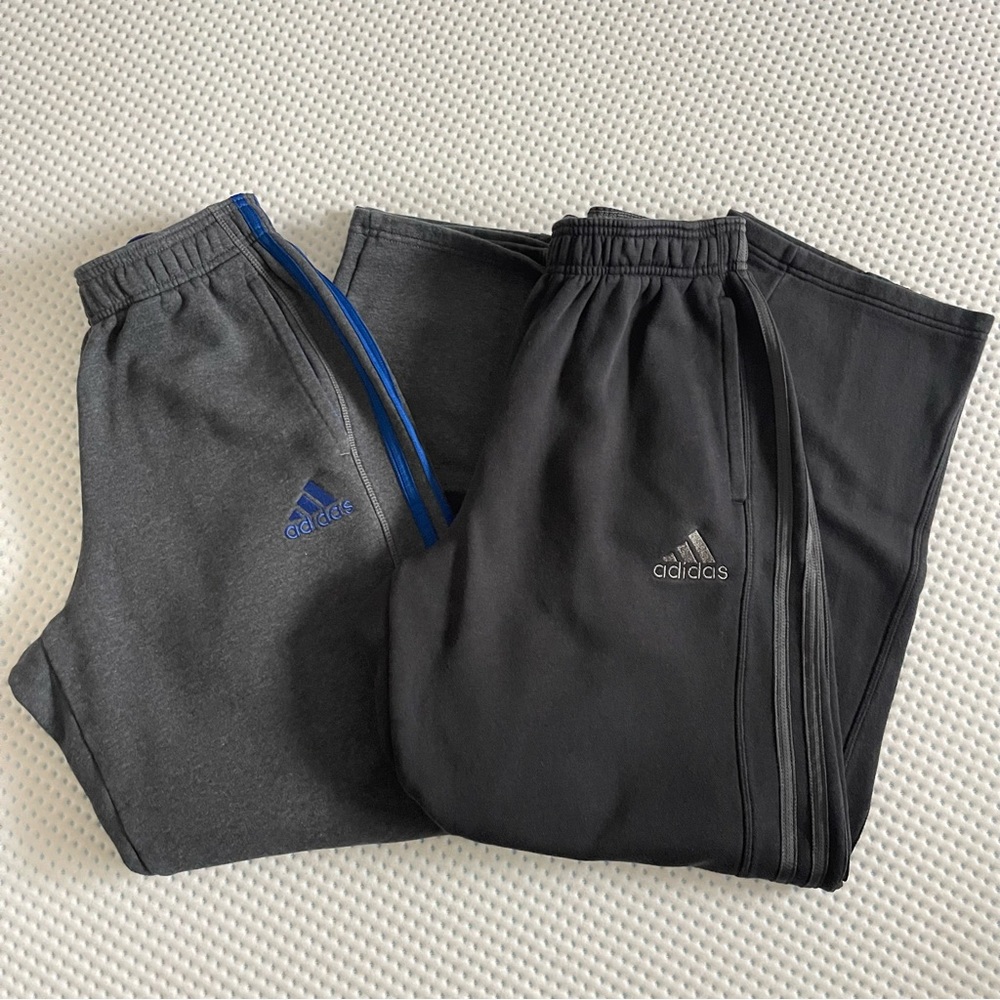 Adidas men’s sweat pants (bundle of 2 size s)
